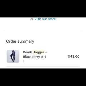 Buffbunny Bomb Joggers